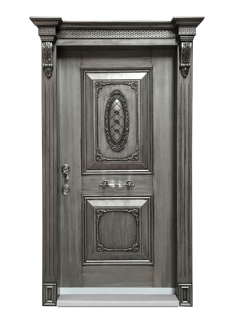 Gümüş Eskitme kapı