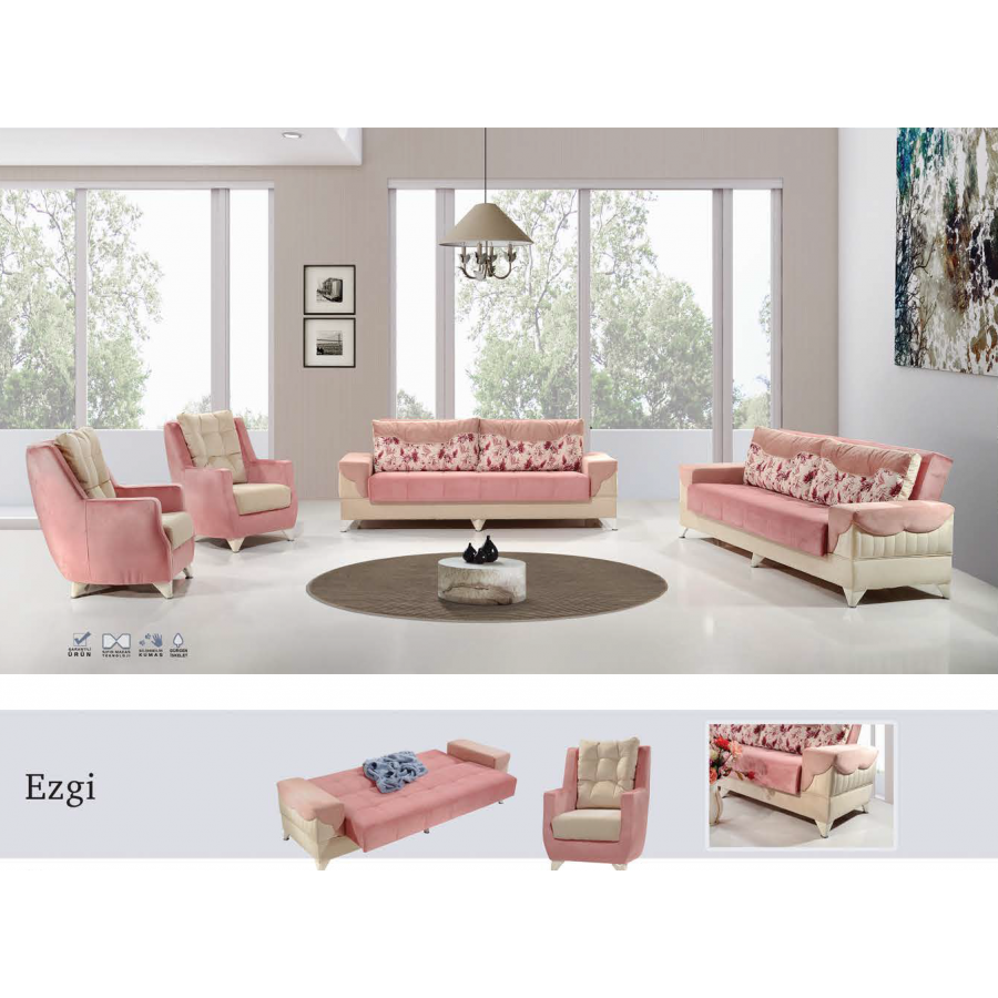 EZGİ YATAKLI KOLTUK TAKIMI